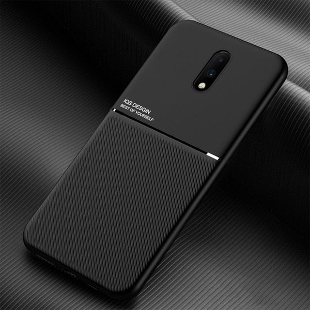 For OnePlus 8 Pro Case Original Magnetic Frosted Stripe Anti-fall Protective Cover For OnePlus 7 7T Pro Case Anti-fall Back Case