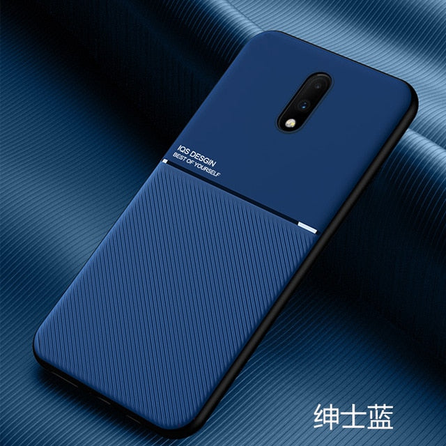 For OnePlus 8 Pro Case Original Magnetic Frosted Stripe Anti-fall Protective Cover For OnePlus 7 7T Pro Case Anti-fall Back Case