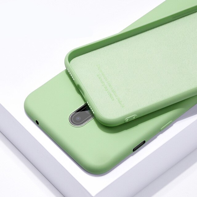 For One plus 7 Pro Case Original Liquid Silicone Soft TPU Full Protective Back Cover For Oneplus 7T 5 5T 6 6T Oneplus7 7 8 Pro